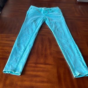 Aeropostale Lola Jean Jeggings Teal